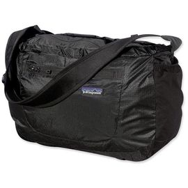 Patagonya Hafif Seyahat Kuryesi Çanta Siyah 17L - Polyester seyahat çantası omuz çantası